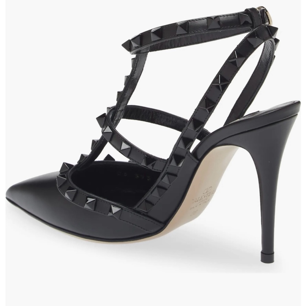 Valentino Rockstud Noir T-Strap pump/heel. Size 42. Box & dust bag. Fit 11 best. - Picture 2 of 9